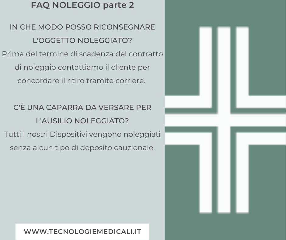 faq noleggio
